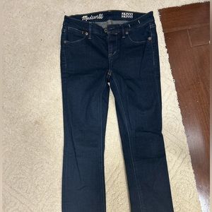 Women's Madewell skinny jeans size 25